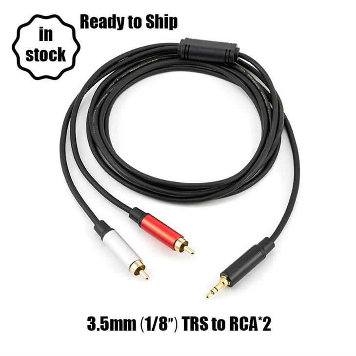 3,5 mm sang RCA kép