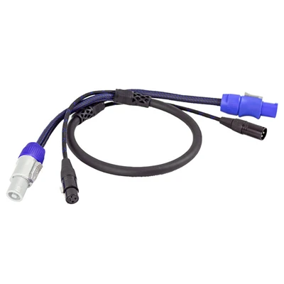 Cáp rắn kết hợp XLR và PowerCON